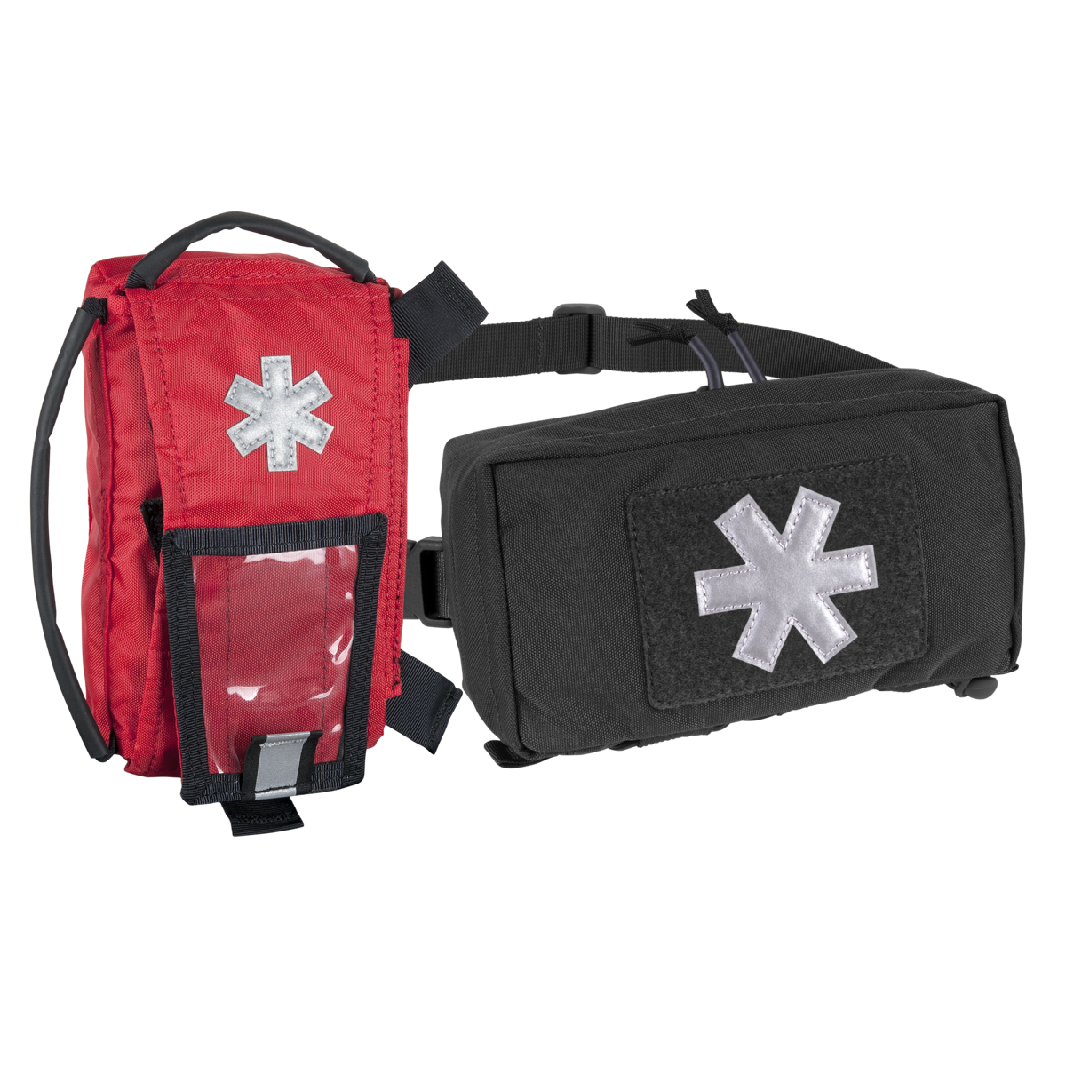 Trusă Medicală Modulară Helikon-Tex Cu Cruce Reflectorizantă Neagră