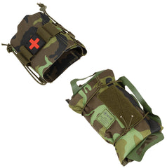 Trusă medicală Tactical IFAK Camuflaj M 95 CZ MFH - Acces rapid, MOLLE