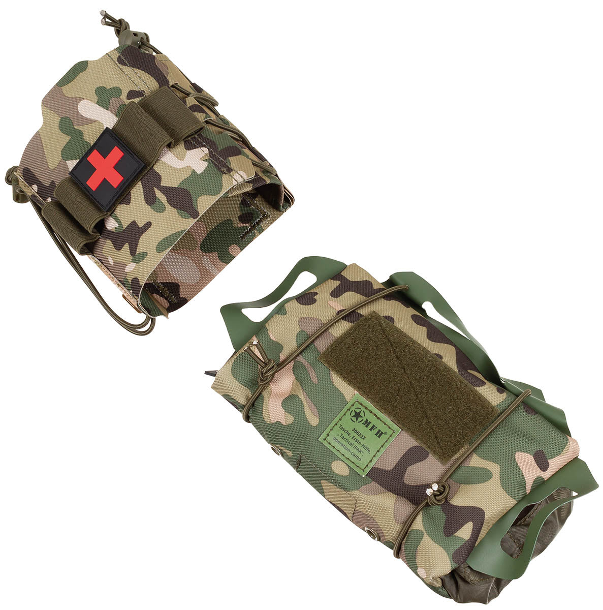 Trusă medicală Tactical IFAK Operation Camo MFH - 2 piese, Acces rapid
