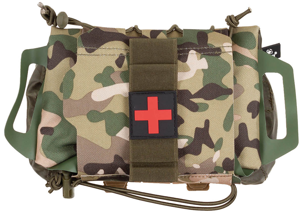 Trusă medicală Tactical IFAK Operation Camo MFH - 2 piese, Acces rapid
