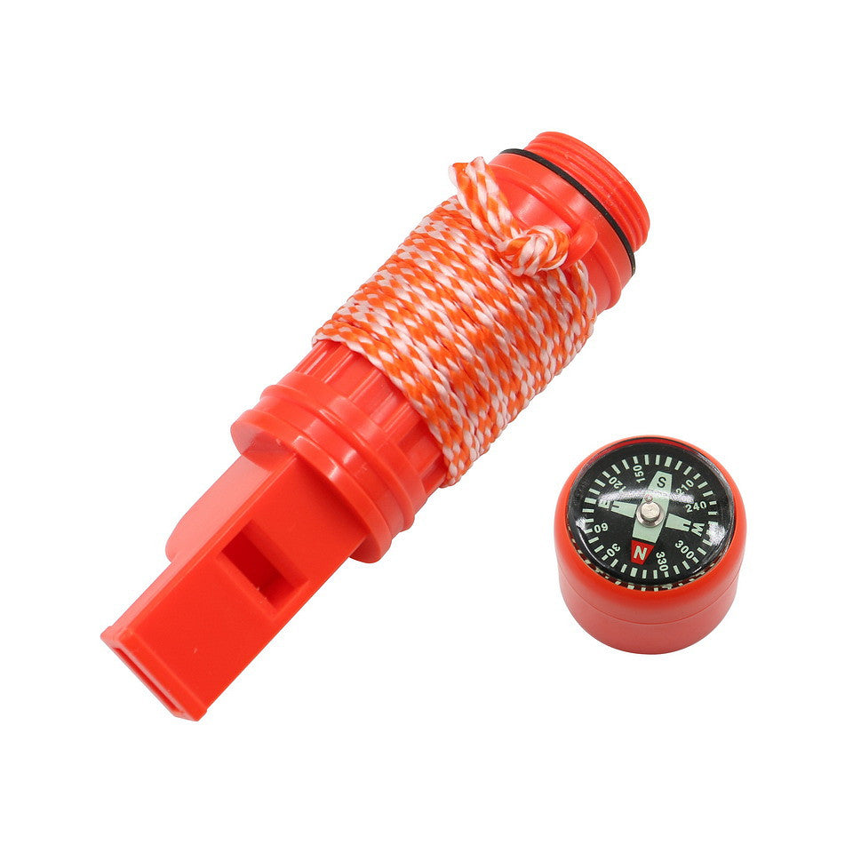 Trusă Supraviețuire Cadran Fluorescent Portocaliu Military-Shop - Siguranță Garantată