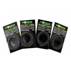 Tub Silicon Verde KORDA - Essential Crap, Diametru 0.7mm, 1.5m