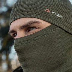 Tubular Buff Polartec Power Grid M-Tac - Army Olive, Multifuncțional