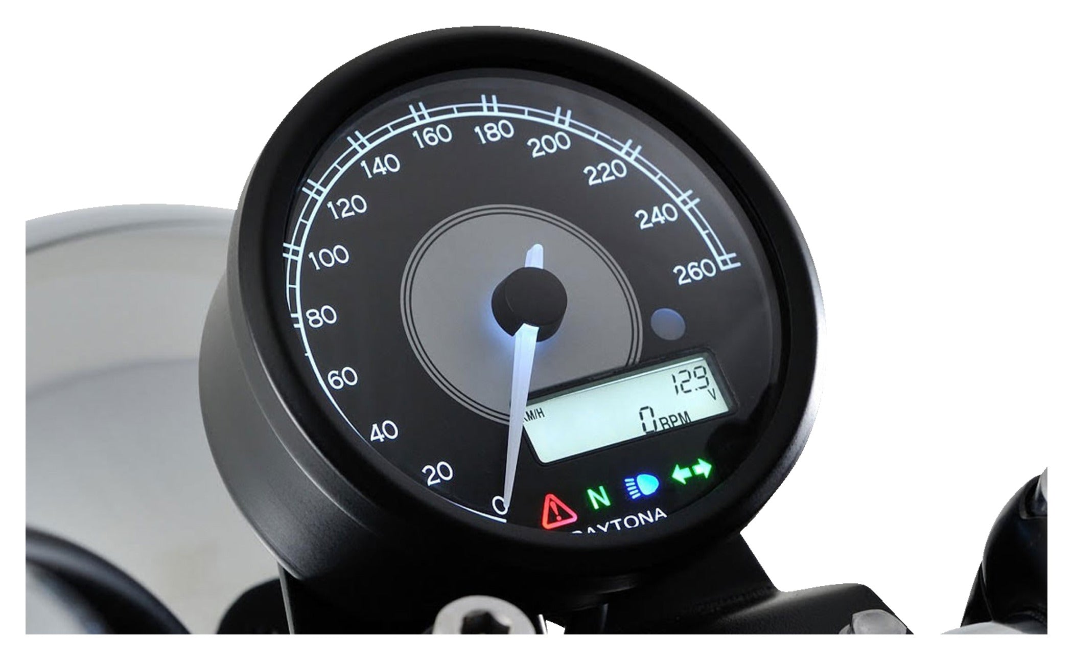 Turometru/Vitezometru Velona80 Daytona - 260 Km/h, Multifuncțional
