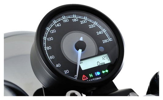 Turometru/Vitezometru Velona80 Daytona - 260 Km/h, Multifuncțional