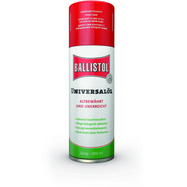Ulei Armă Ballistol Spray 200ml - Curățare, Protecție, Lubrifiere
