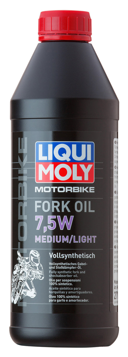 Ulei Furcă Moto 7,5W Medium/Light Liqui Moly - Sintetic, 1L