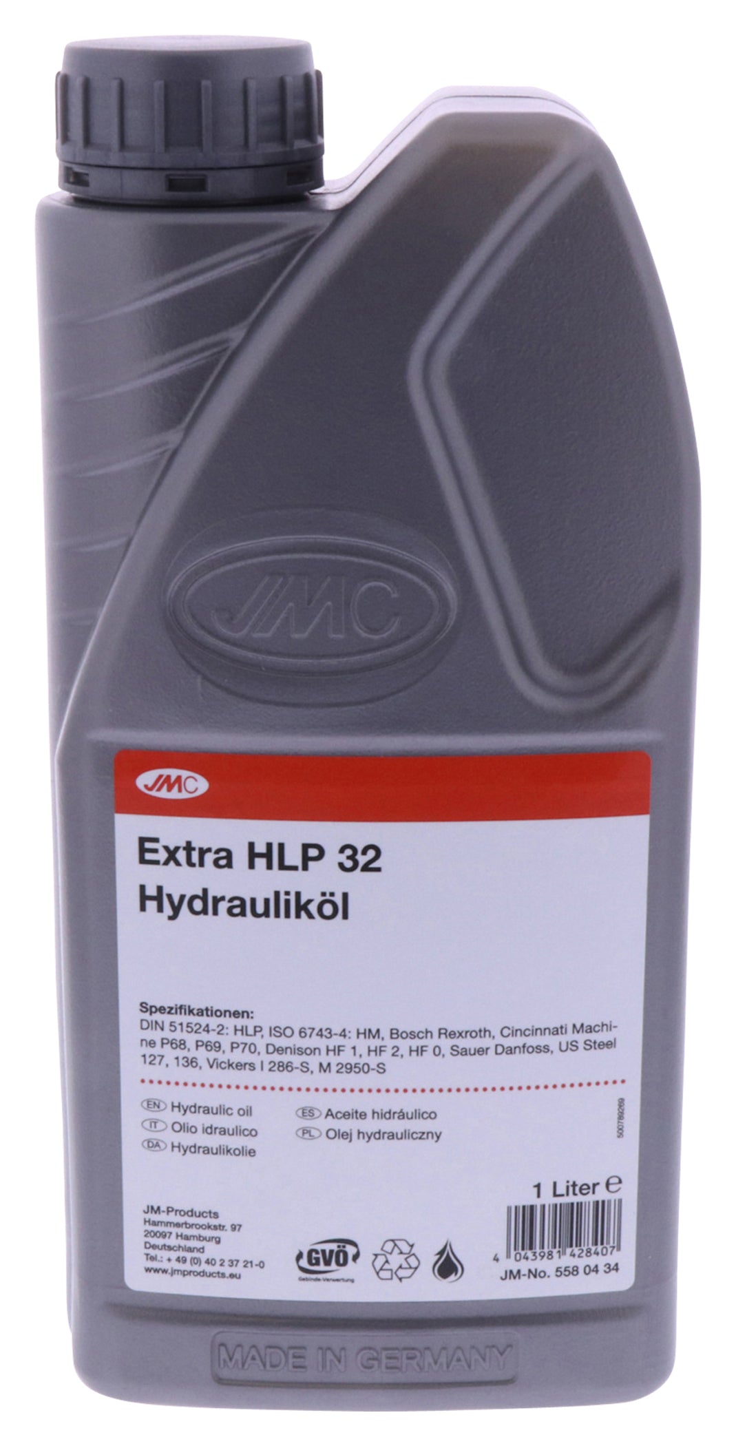 Ulei Hidraulic JMC HLP 32 Extra - Rezistență la Oxidare