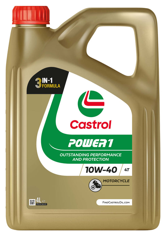Ulei Motor 4T 10W-40 Castrol Power 1 - Sintetic HC, 4 Litri