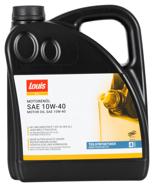 Ulei Motor 4T 10W-40 Louis Oil - Semisintetic, Performanță