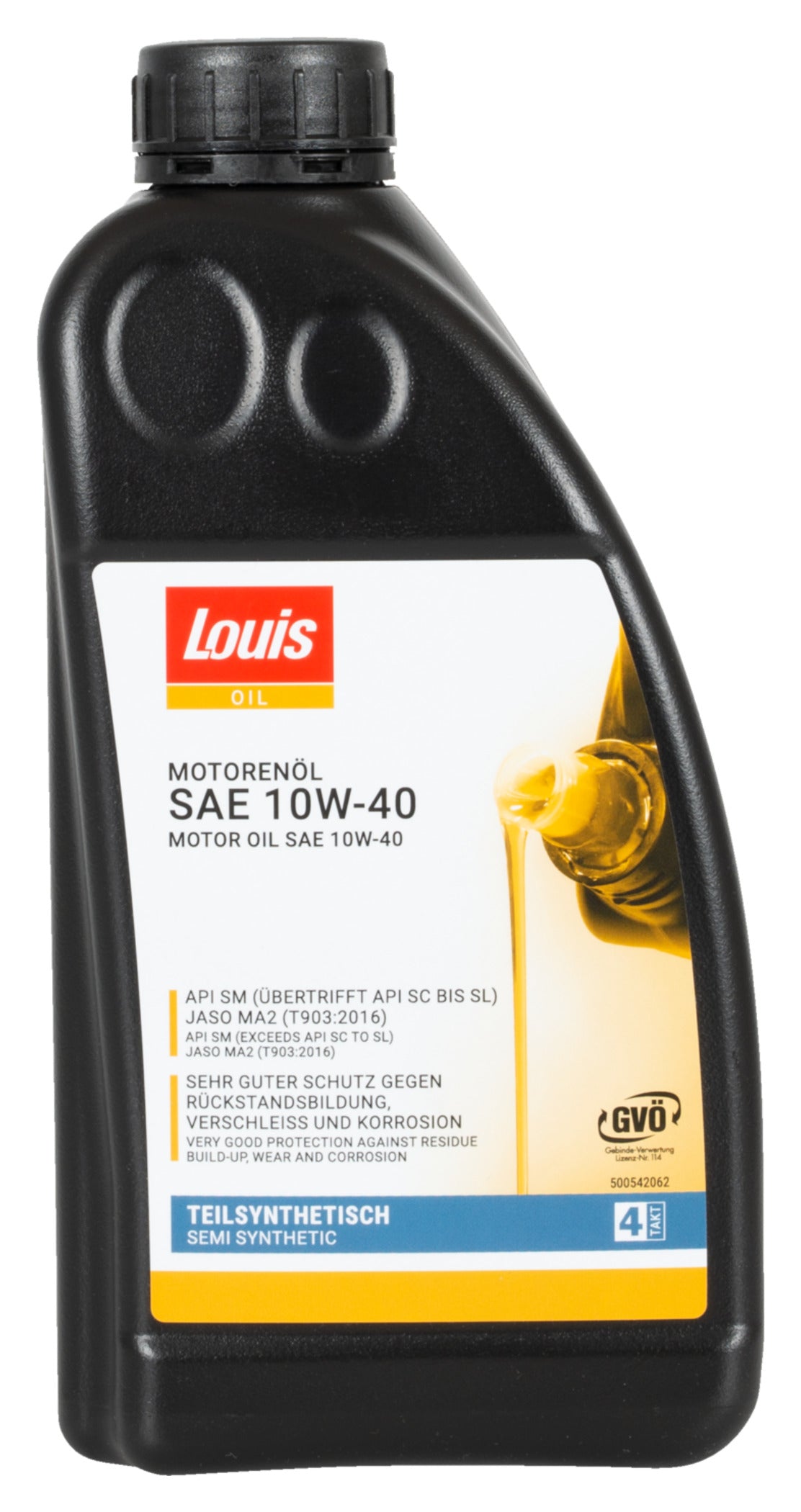 Ulei Motor 4T 10W-40 Louis Oil - Semisintetic, Performanță