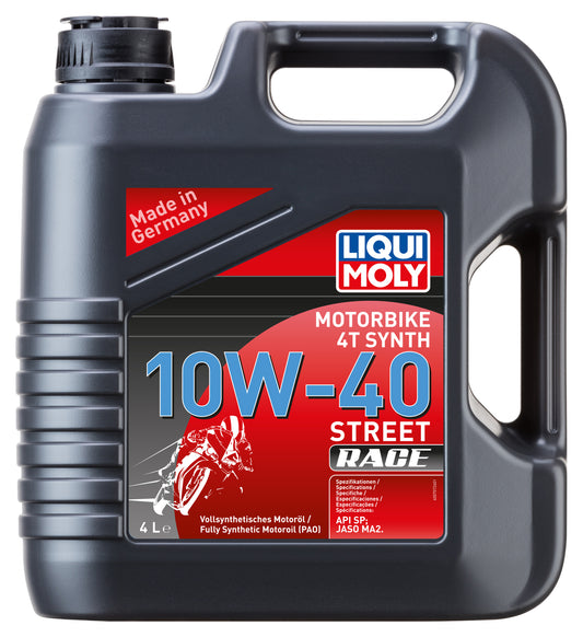 Ulei Motor 4T 10W-40 Street Race Liqui Moly - Sintetic, 4L