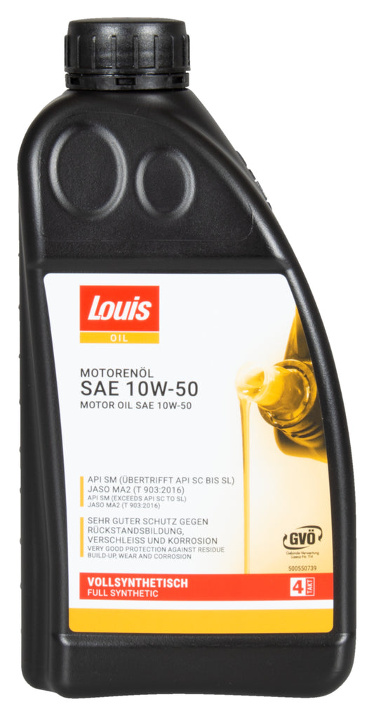 Ulei Motor 4T 10W-50 Louis Oil - Performanță Vârf, Toate Anotimpurile