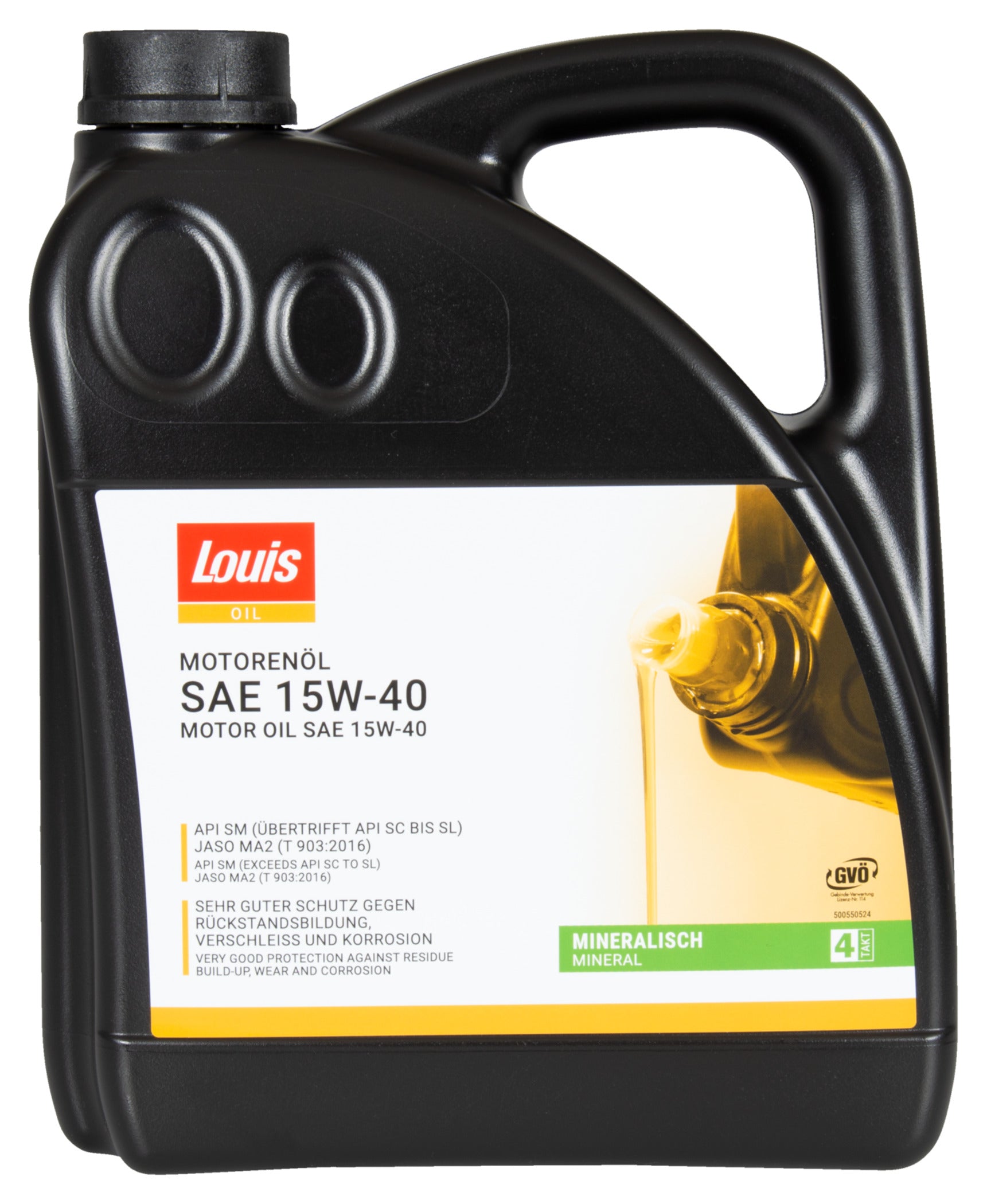 Ulei Motor 4T 15W-40 Louis Oil - Protecție Excelentă, Anti-Alunecare Ambreiaj