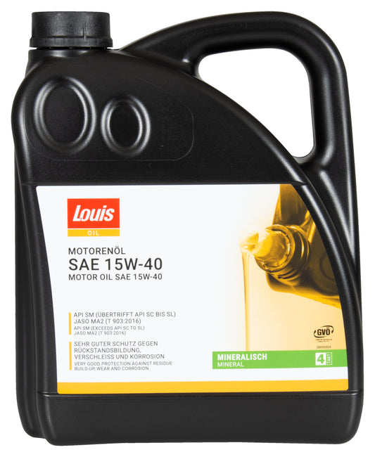 Ulei Motor 4T 15W-40 Louis Oil - Protecție Excelentă, Anti-Alunecare Ambreiaj
