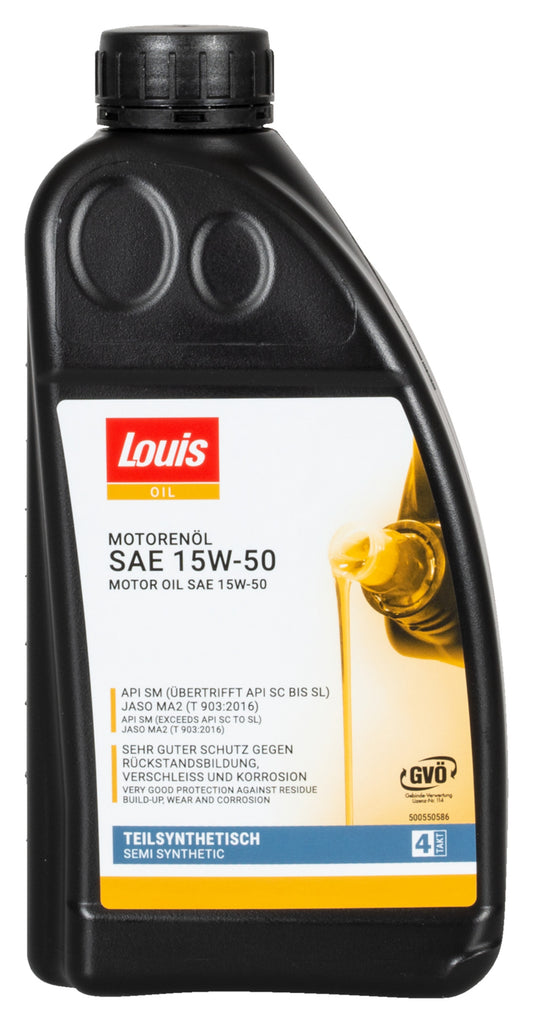 Ulei Motor 4T 15W-50 Louis Oil - Performanță Anuală