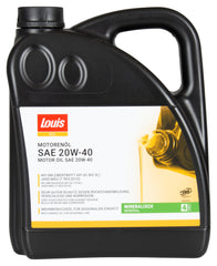 Ulei Motor 4T 20W-40 Louis Oil - Mineral, API SM, JASO MA2
