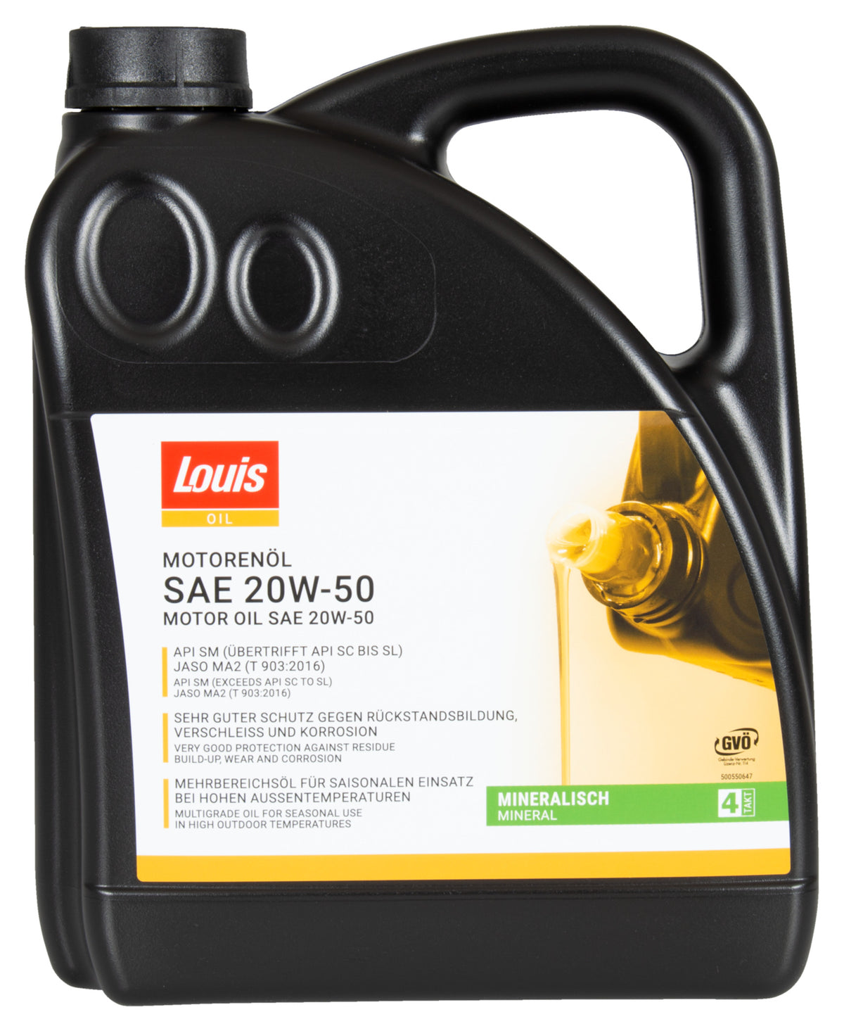 Ulei Motor 4T 20W-50 Louis Oil - Performanță și Protecție