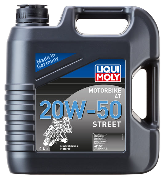 Ulei Motor 4T 20W-50 Street Liqui Moly - 4L, Mineral