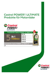Ulei Motor 4T Power 1 Ultimate 5W-40 Castrol - Performanță Maximă