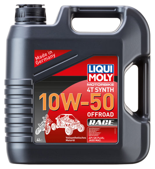 Ulei Motor 4T Synth 10W-50 Offroad Race Liqui Moly - 4L Performanță Maximă