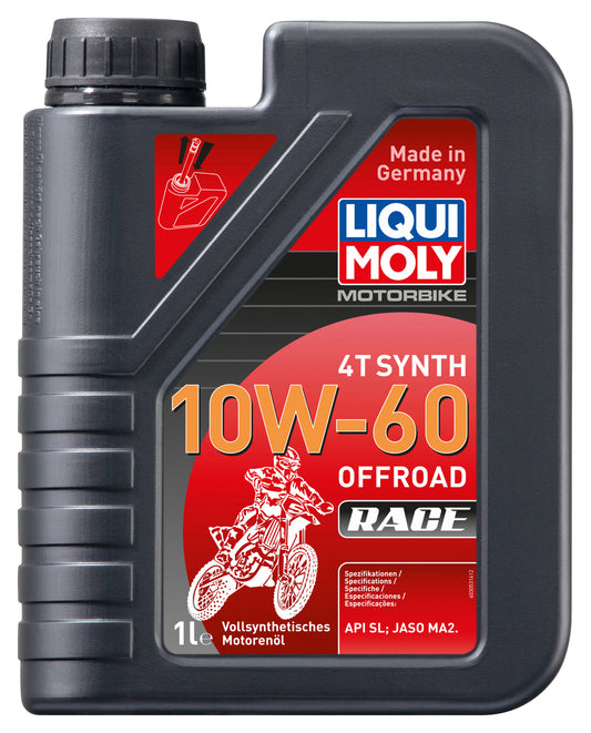 Ulei Motor 4T Synth 10W-60 Offroad Race Liqui Moly - Performanță Maximă
