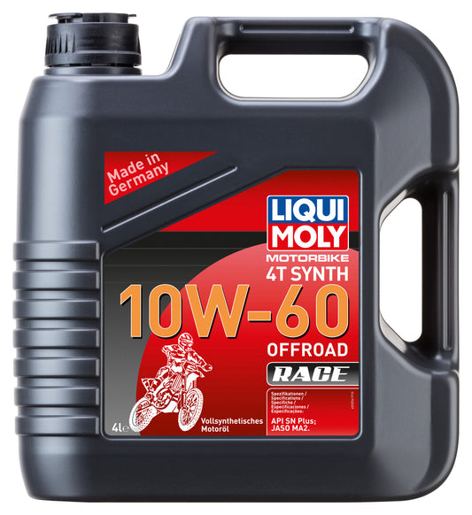 Ulei Motor 4T Synth 10W-60 Offroad Race Liqui Moly - Performanță Maximă
