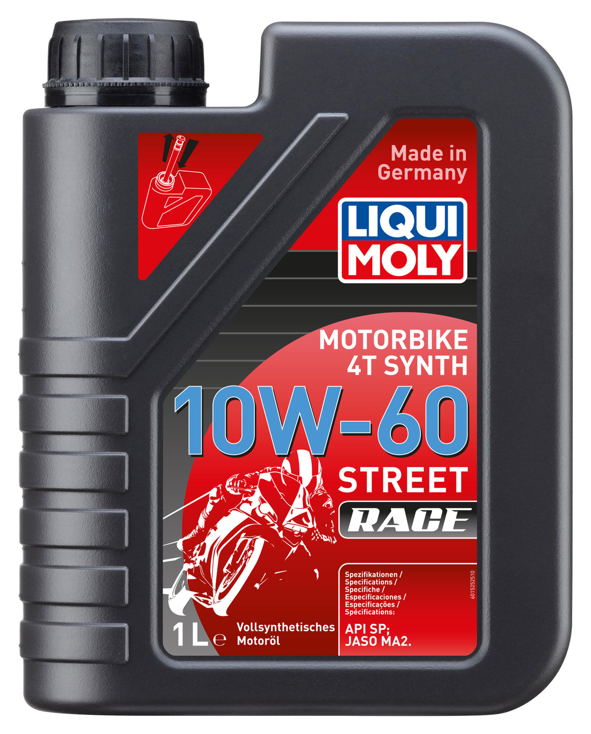 Ulei Motor 4T Synth 10W-60 Street Race Liqui Moly - Performanță Maximă