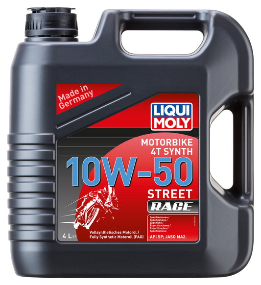 Ulei Motor 4T Synth 10W-60 Street Race Liqui Moly - Performanță Maximă