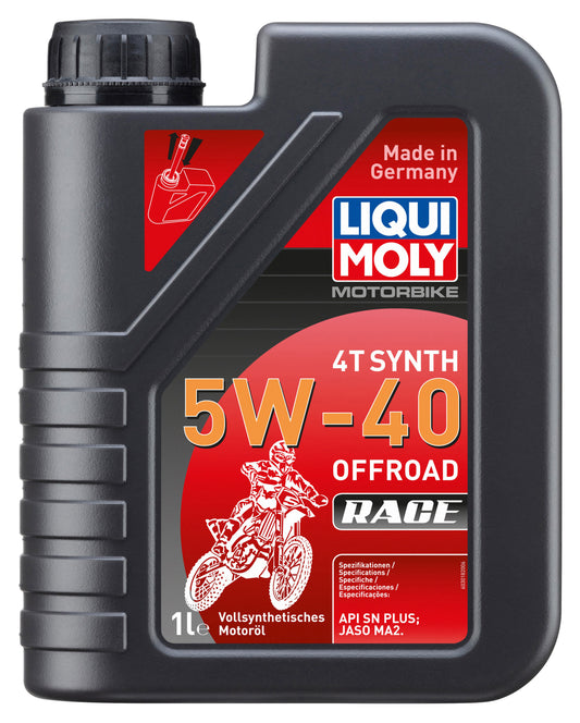 Ulei Motor 4T Synth 5W-40 Offroad Race Liqui Moly - Performanță Maximă