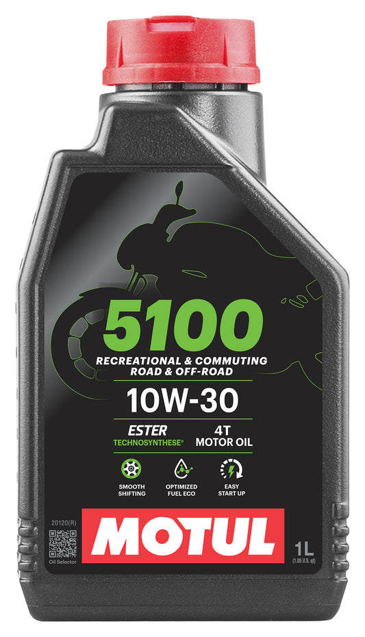 Ulei Motor 5100 4T 10W-30 Motul - Technosynthese, JASO MA2