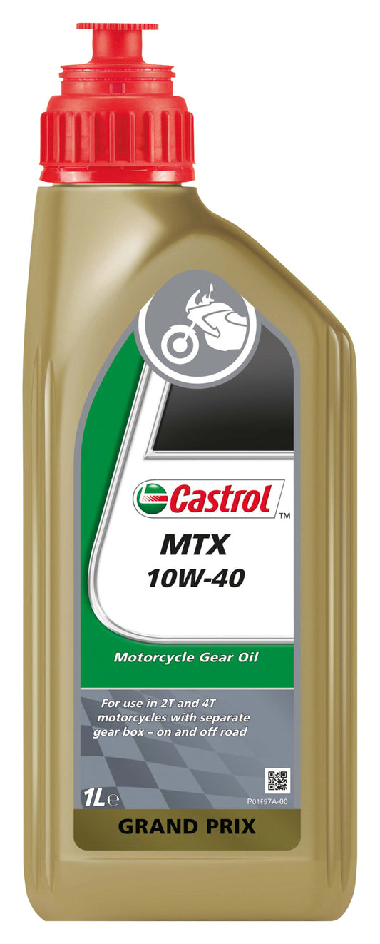 Ulei Transmisie Moto Castrol MTX 10W-40 - 1 Litru, Schimbare Lină