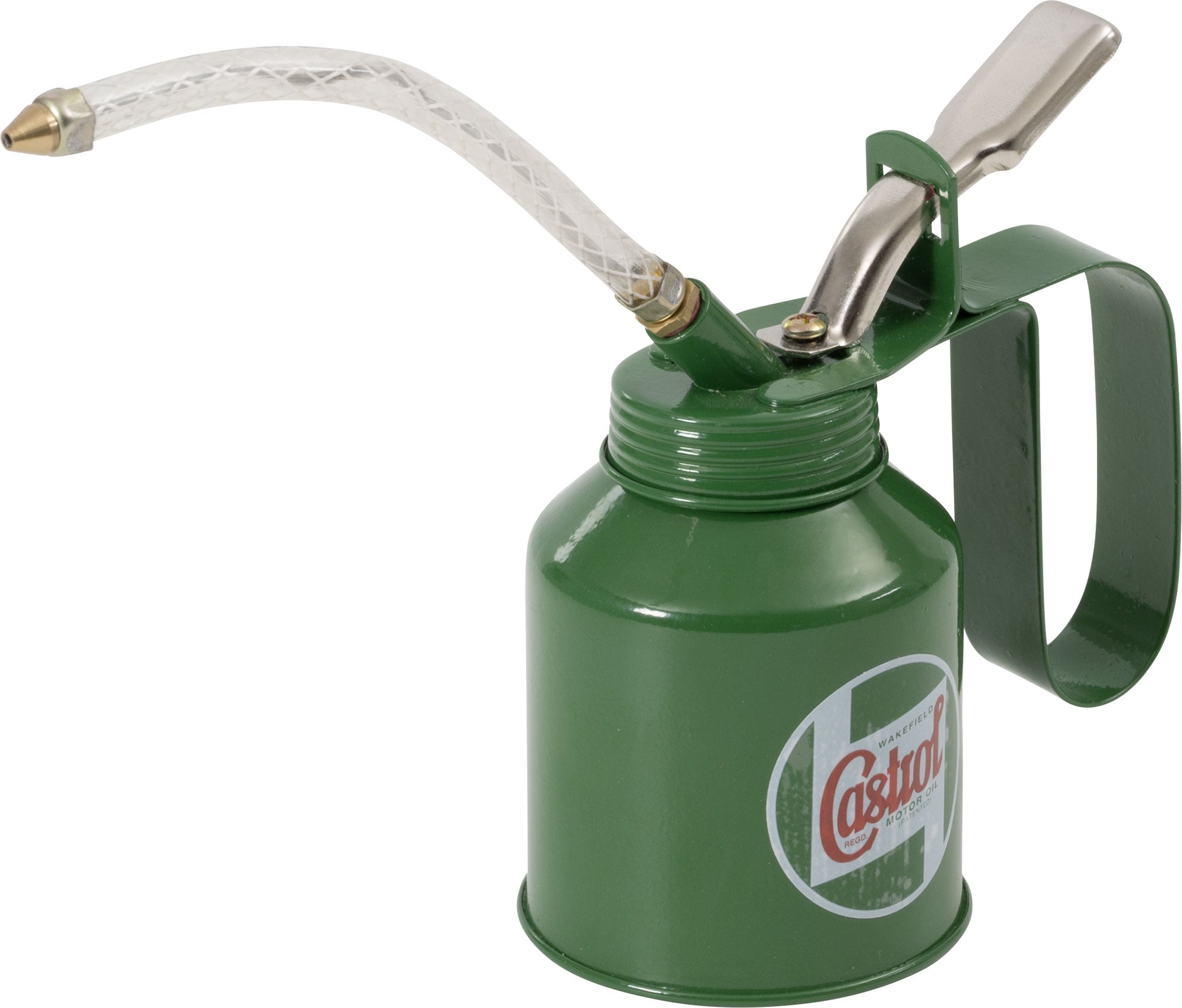 Uleiță Nostalgie 0,2L Louis - Pompă, Tülle Flexibilă, Vintage Castrol