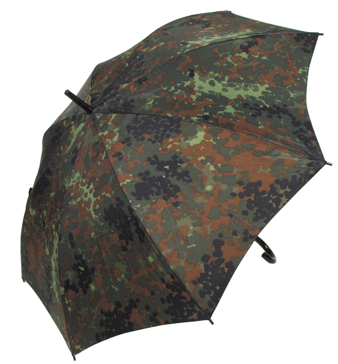 Umbrelă Tactică Flecktarn Camuflaj BW MFH - 100% Poliester, Ø 1,05m