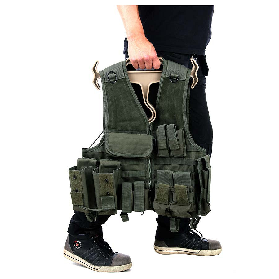 Umeraș Tactic Heavy Tac Hanger Coyote FMA - Suport Ultra-Rezistent Echipament
