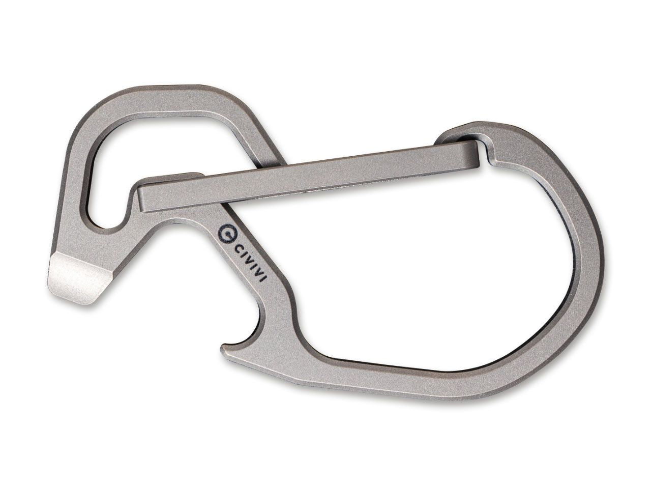 Unealta Click Titanium Gray CIVIVI- Multi-tool, Finisaj Titaniu Gri