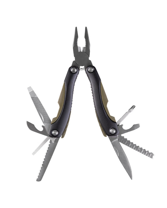 Unealtă Multifuncțională Mil-Tec Kombi – Oțel 2Cr13, 15,5 cm, Oliv