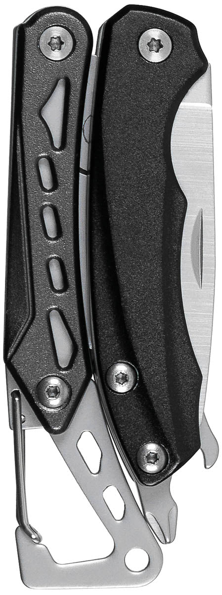 Unelte Multifuncțională Mini cu Carabiner FoxOutdoor - Lama 5 cm, 100g