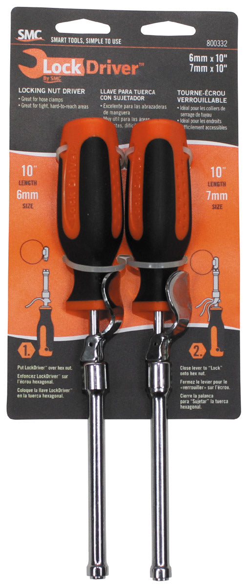 Unelte Set Lock Driver, 2 buc - 6mm x 10", 7mm x 10"