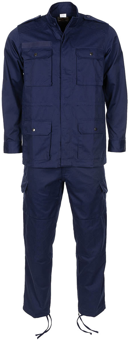 Uniformă de campanie Franz. Feldanzug Albastru - 65% Poliester, 35% Bumbac