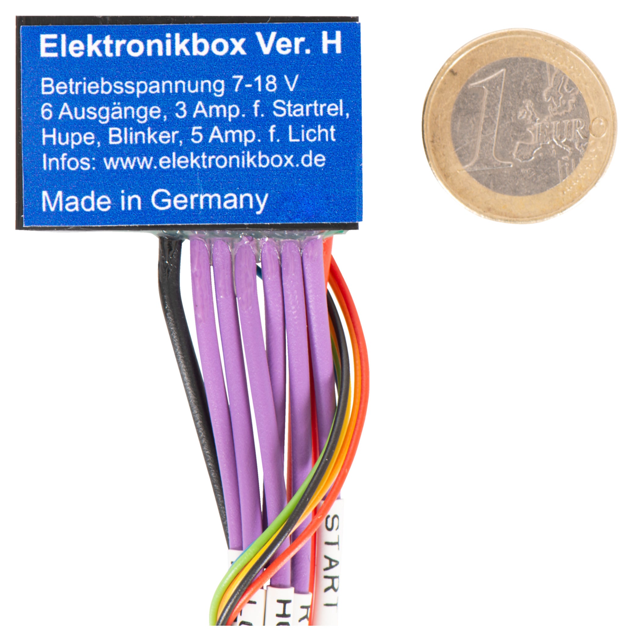 Unitate Control Electronic Joost H - Mini Taster, Economie Cabluri