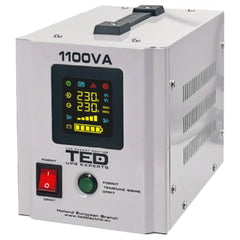 UPS 1100VA/700W TED Electric - Runtime Extins, Fara Acumulator - 2