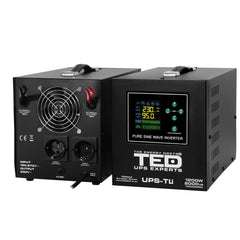 UPS 2000VA/1200W LiFePO4 TED Electric - Runtime Extins, Fara Acumulator - 4
