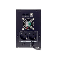 UPS 2100VA 1200W TED Electric - Stabilizator, LCD, 2x Acumulator 9Ah - 5
