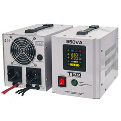 UPS 550VA/300W TED Electric - Runtime Extins, Fără Acumulator - 3