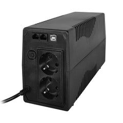 UPS 700VA 400W TED Electric - Stabilizator, LCD, 2x Schuko - 3