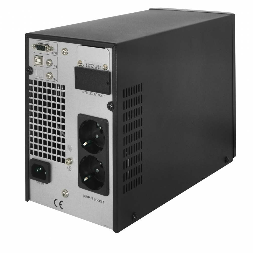UPS Online 1000VA TED Electric - Dubla Conversie, 2 Schuko - 3