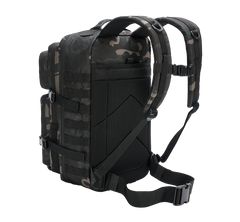 US Assault Pack Large Dark Camo Brandit - Versatilitate Tactică