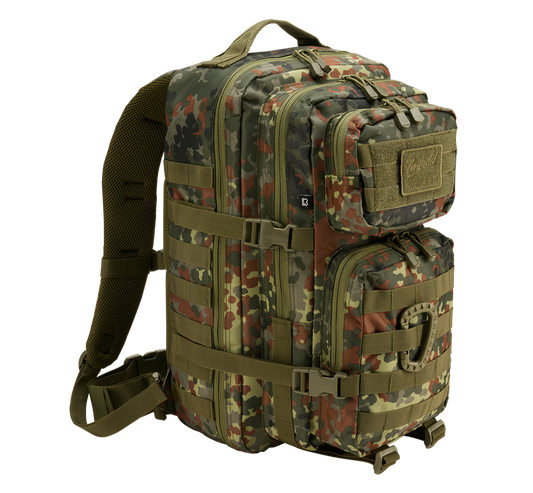 US Assault Pack Large Flecktarn Brandit - Versatilitate Tactică
