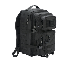US Assault Pack Large Negru Brandit - Versatilitate Tactică Superioră